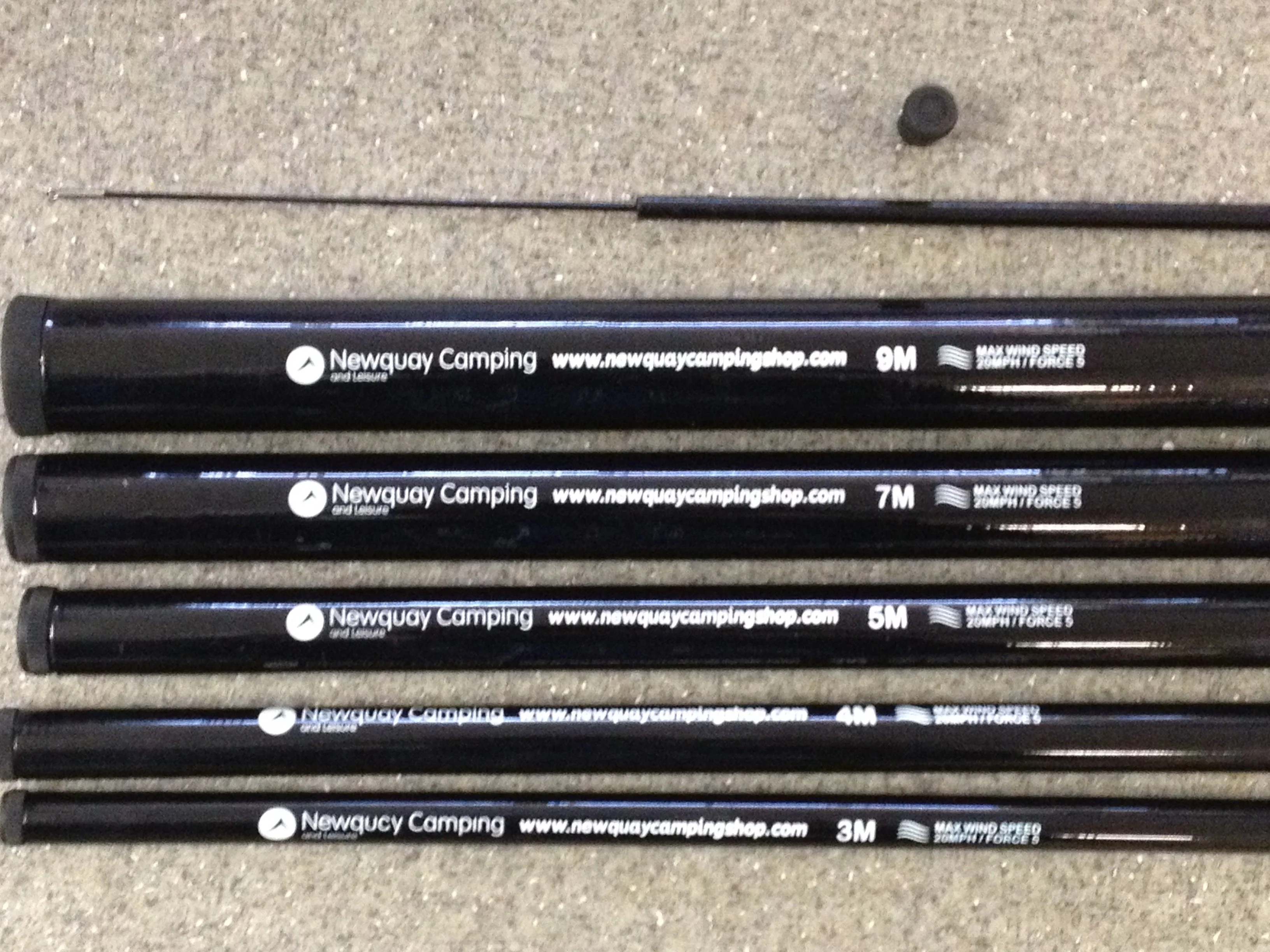 3m Brookite Telescopic Flag Pole - Image 2