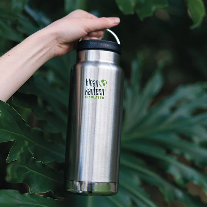 Klean Kanteen Insulated TK Wide with Café Cap 473ml - Black - Image 6