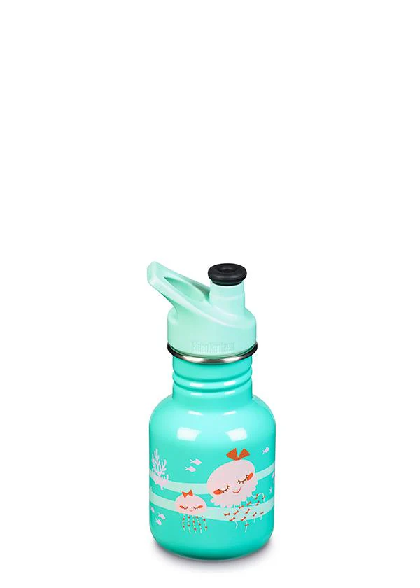 Klean Kanteen Kid Classic Sport  Bottle 355ml - Jelly Fish - Image 7