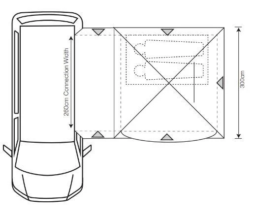 Outdoor Revolution Cayman High (D/T) Drive Away Awning 2025 - Image 4