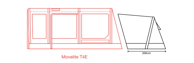 Outdoor Revolution Movelite PC Annexe - Image 2