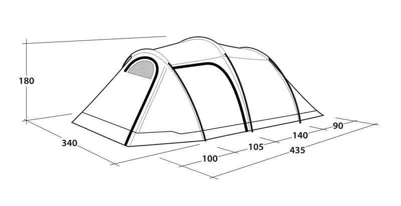 Outwell Earth 5 Plus Tent - Image 4
