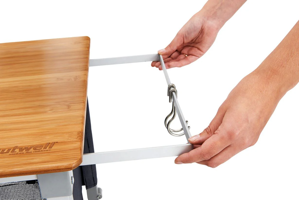 Outwell Padres Kitchen Table Bamboo Tabletop - Image 2