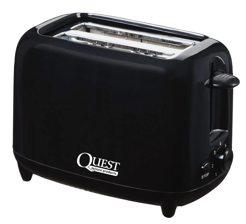 Quest Scotsman 2 Slice Toaster - Black - Image 2