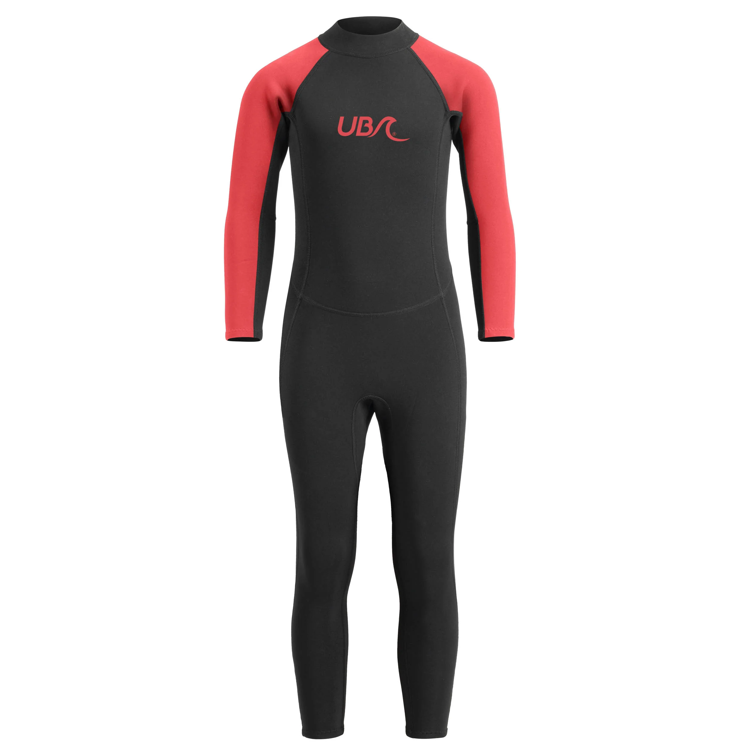 Urban Beach Sharptooth Kids Wetsuit - Red - Image 5