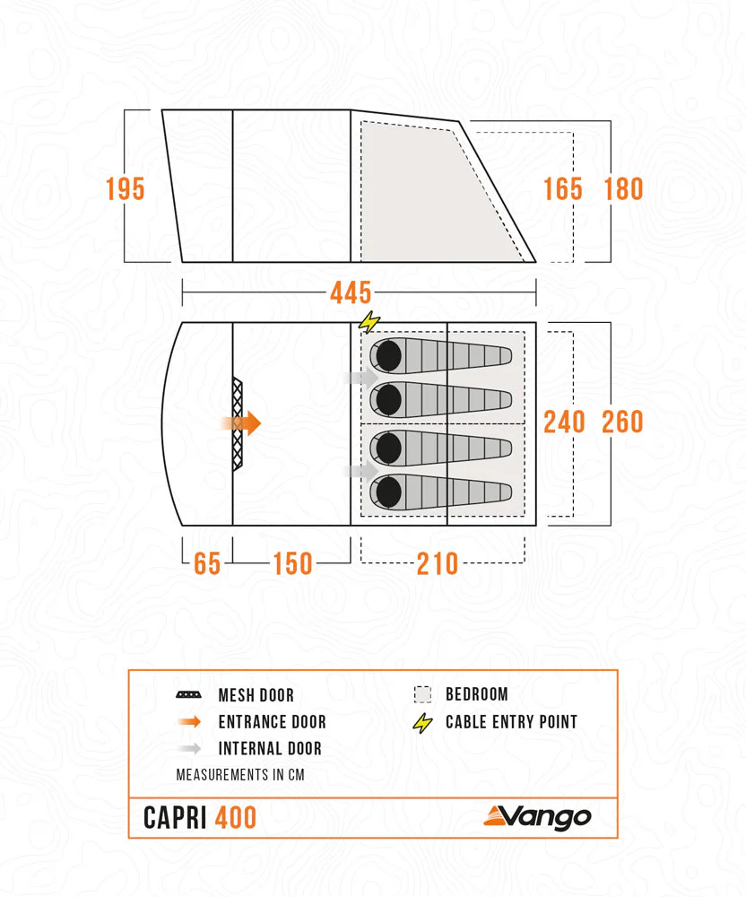 Vango Capri 400 Tent - Image 9