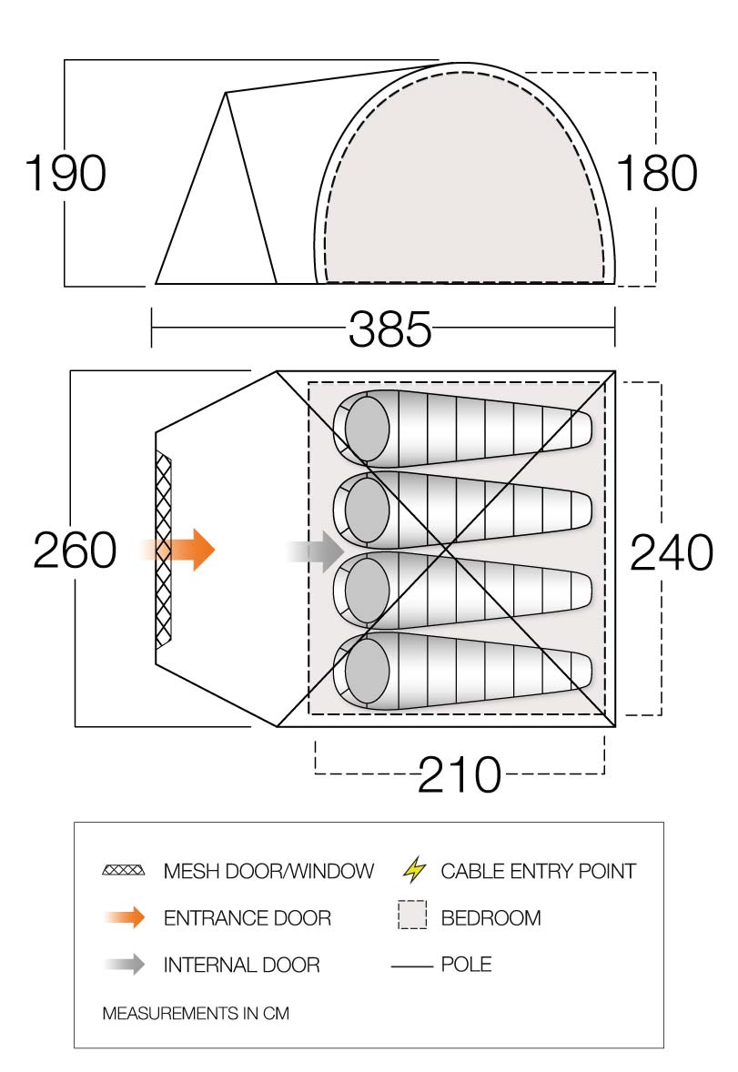 Vango Cragmor 400 Tent - Image 2