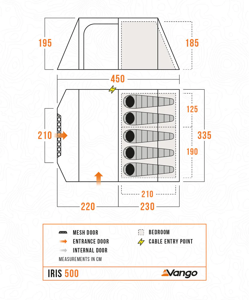 Vango Iris 500 Tent - Image 2
