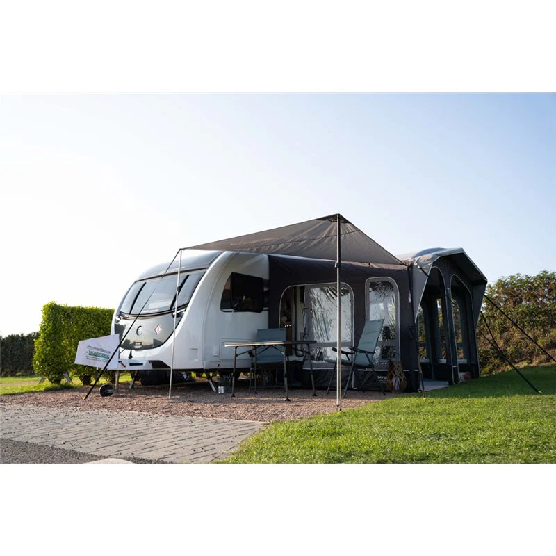 Vango Riviera Air Awning 390 Elements TC Package With Free Tall Annex Elements TC - Riviera, Caravan Awning Side Canopy and    CP225 - Breathable Fitted Carpet - Riviera 390 - Image 12
