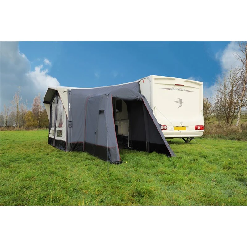Vango Riviera Air Awning 390 Elements TC Package With Free Tall Annex Elements TC - Riviera, Caravan Awning Side Canopy and    CP225 - Breathable Fitted Carpet - Riviera 390 - Image 17