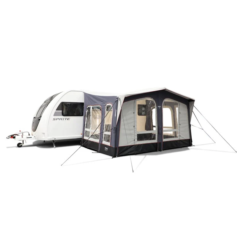 Vango Riviera Air Awning 390 Elements TC Package With Free Tall Annex Elements TC - Riviera, Caravan Awning Side Canopy and    CP225 - Breathable Fitted Carpet - Riviera 390 - Image 2