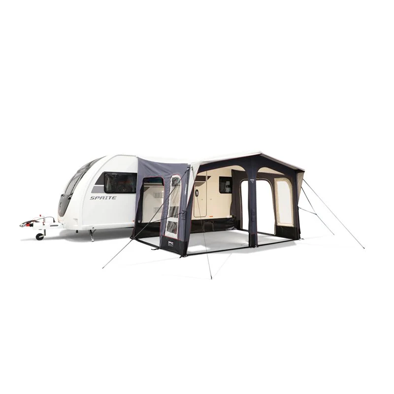 Vango Riviera Air Awning 390 Elements TC Package With Free Tall Annex Elements TC - Riviera, Caravan Awning Side Canopy and    CP225 - Breathable Fitted Carpet - Riviera 390 - Image 8