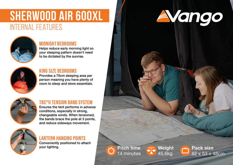 Vango Sherwood Air 600XL Tent Package 2026 - Image 19