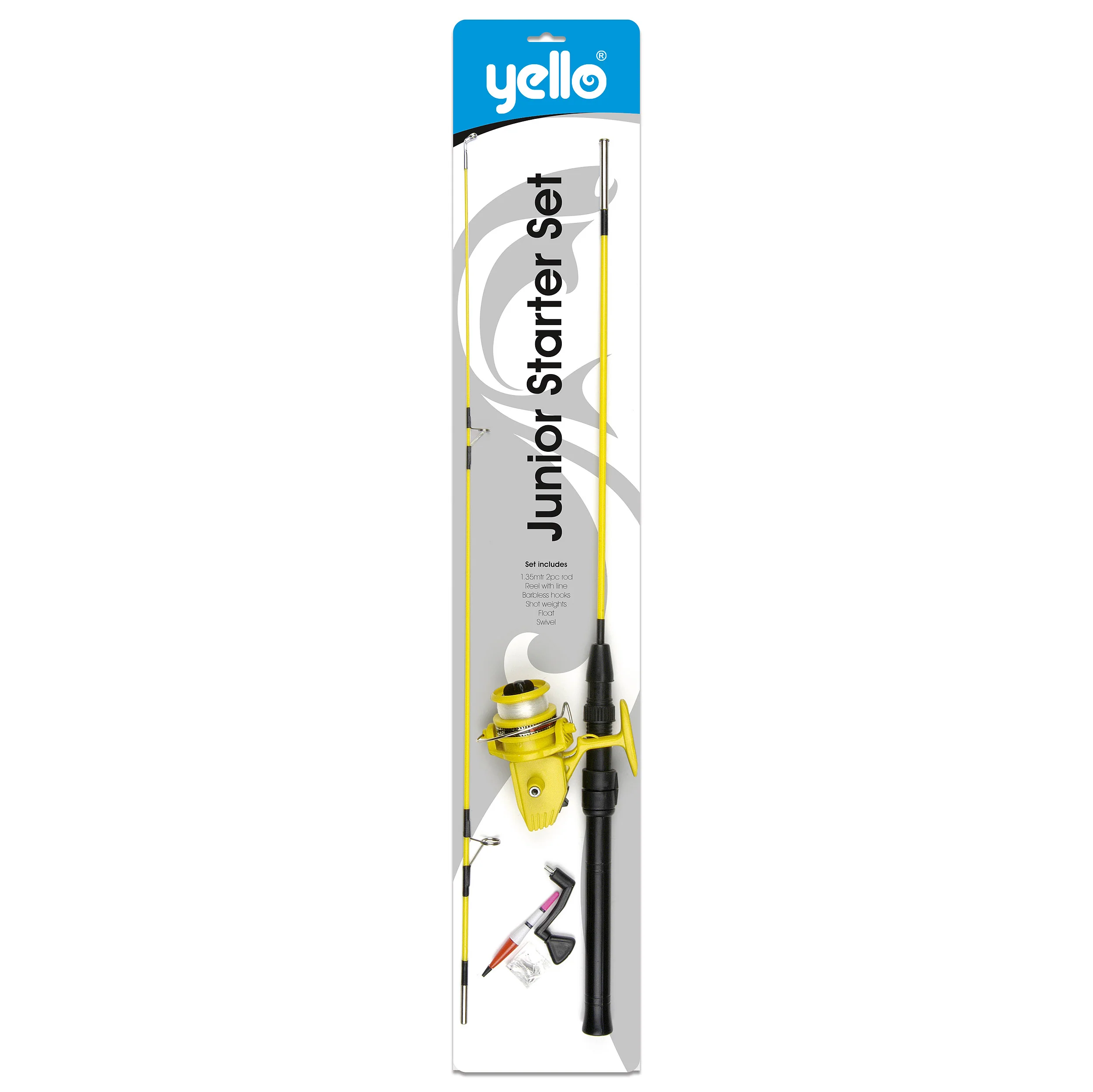 Yello Telescopic Junior Fishing Rod Set - Image 2